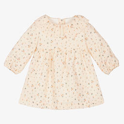 Laranjinha-Розовое платье в цветочек для девочек | Childrensalon Outlet