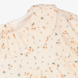 Laranjinha-Розовое платье в цветочек для девочек | Childrensalon Outlet