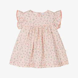 Laranjinha-Платье из хлопка с цветочным узором для девочек | Childrensalon Outlet