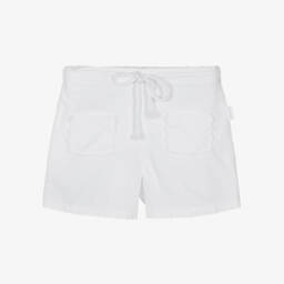 Laranjinha-Шорты из хлопка с волнистой отделкой для девочек | Childrensalon Outlet