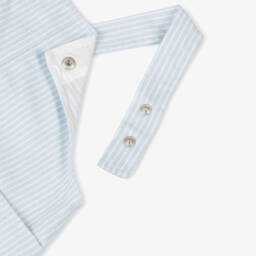 Laranjinha-Мягкий голубой твиловый сарафан для девочек | Childrensalon Outlet