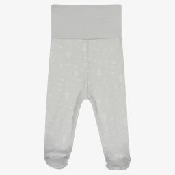 Laranjinha-Grey Cotton Baby Trousers | Childrensalon Outlet