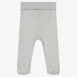 Laranjinha-Grey Cotton Baby Trousers | Childrensalon Outlet