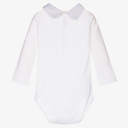 Laranjinha-Grey Cotton Dungaree Set | Childrensalon Outlet