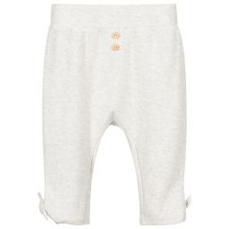 Laranjinha-Grey Cotton Trousers  | Childrensalon Outlet