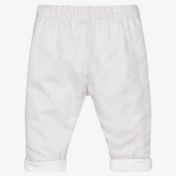 Laranjinha-Grey Padded Baby Trousers | Childrensalon Outlet