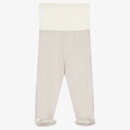 Laranjinha-Grey Stripe Baby Trousers | Childrensalon Outlet