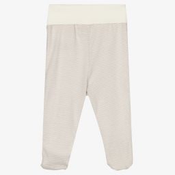 Laranjinha-Grey Stripe Baby Trousers | Childrensalon Outlet