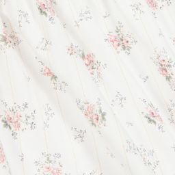 Chic by Laranjinha-Ivory & Grey Cotton Dress | Childrensalon Outlet