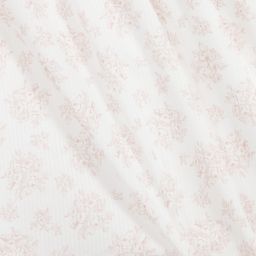 Laranjinha-بلوز قطن فوال لون زهري وأبيض | Childrensalon Outlet