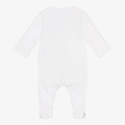 Laranjinha-بيبي غرو قطن لون أبيض للأطفال | Childrensalon Outlet