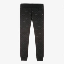 Le Chic-Girls Blue Glittery Joggers  | Childrensalon Outlet