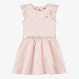 Le Chic-Girls Blush Silk-Like Gown | Childrensalon Outlet