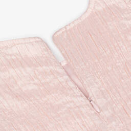 Le Chic-Girls Blush Silk-Like Gown | Childrensalon Outlet