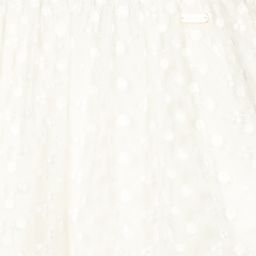 Le Chic-Girls Ivory & Gold Skirt | Childrensalon Outlet
