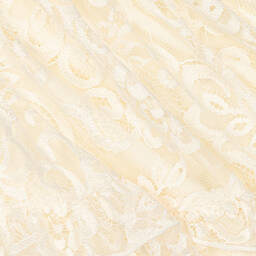 Le Chic-Girls Ivory Lace Skirt | Childrensalon Outlet