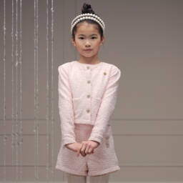 Le Chic-Girls Pastel Sequin Blazer | Childrensalon Outlet