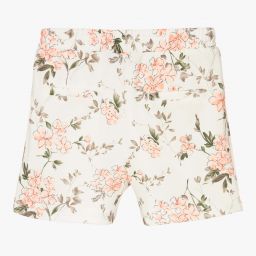 Le Chic-Girls White & Pink Short | Childrensalon Outlet