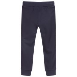 Le Chic-Navy Blue Joggers with Lace | Childrensalon Outlet