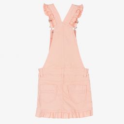 Le Chic-فستان دانغريز قطن دنيم لون زهري | Childrensalon Outlet