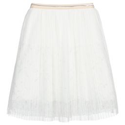 Le Chic-White Tulle & Lace Skirt | Childrensalon Outlet