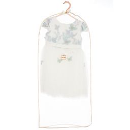 Le Mu-White & Blue Butterfly Dress  | Childrensalon Outlet