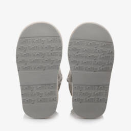 ليلي كيلي-أحذية بنات من الشمواه الفحمي اللامع | Childrensalon Outlet