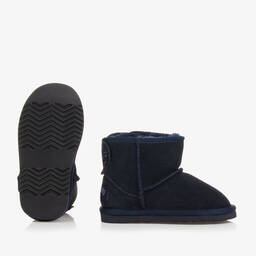 Lelli Kelly-Синие замшевые полусапожки с сердечками | Childrensalon Outlet