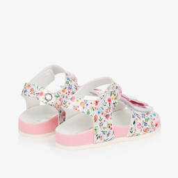 ليلي كيلي-صندل بطبعة ورود لون زهري فاتح للبنات | Childrensalon Outlet