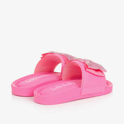 Lelli Kelly-شبشب بفيونكة مزين بديامونتي لون زهري | Childrensalon Outlet