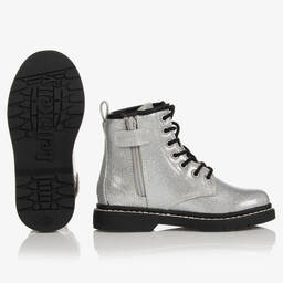 Lelli Kelly-Серебристые ботинки с блестками | Childrensalon Outlet