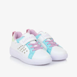 Lelli Kelly-Girls Sparkle White Strap Sneakers | Childrensalon Outlet