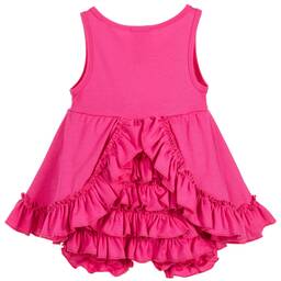 ليمون لافز لاييت-أوفرول قطن بيما فيوشيا مزين بكشكش للمولودات | Childrensalon Outlet