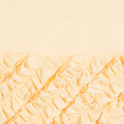 Lemon Loves Layette-Baby Girls Yellow Pima Cotton Shortie  | Childrensalon Outlet