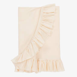 Lemon Loves Layette-Мягкое кремовое одеяло из пима для девочек | Childrensalon Outlet