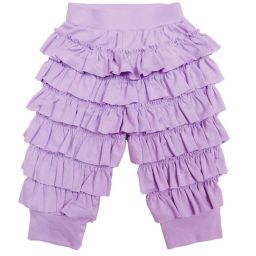Lemon Loves Layette-Lilac Pima Cotton 'Ella' Trousers | Childrensalon Outlet