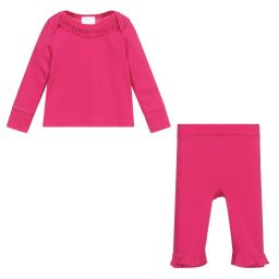 ليمون لافز لاييت-Pima Cotton Baby Trouser Set | Childrensalon Outlet
