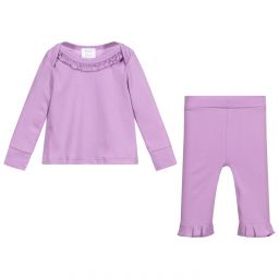 ليمون لافز لاييت-Pima Cotton Baby Trouser Set | Childrensalon Outlet
