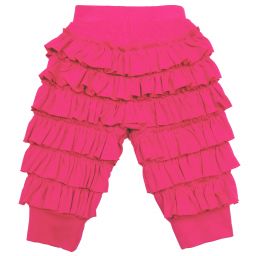 Lemon Loves Layette-Pink Pima Cotton 'Ella' Trousers | Childrensalon Outlet