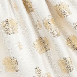 Lesy-Комплект с юбкой цвета золота и слоновой кости для девочек | Childrensalon Outlet