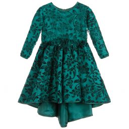 Lesy-Girls Sparkling Green Dress | Childrensalon Outlet