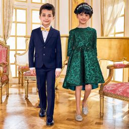 sparkling green dress