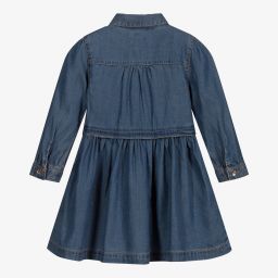 Levi's-Baby Girls Blue Chambray Dress | Childrensalon Outlet