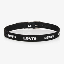 ليفايز-حزام ويب لون أسود | Childrensalon Outlet