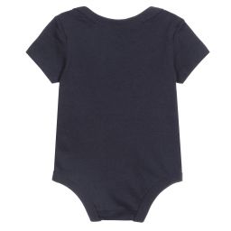 Levi's-Blue Cotton Baby Bodyvest | Childrensalon Outlet