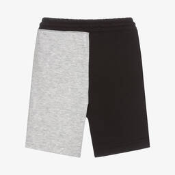 Levi's-Boys Black & Grey Logo Shorts | Childrensalon Outlet