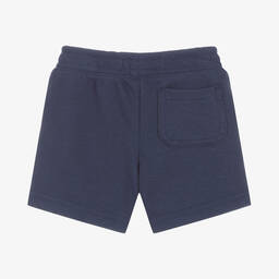 Levi's-Boys Blue Cotton Jersey Shorts | Childrensalon Outlet