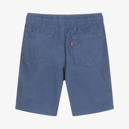 Levi's-Boys Blue Cotton Shorts | Childrensalon Outlet