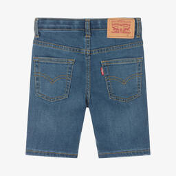 Levi's-Boys Blue Slim Fit Denim Shorts | Childrensalon Outlet