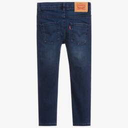 Levi's-Boys Blue Stretch Skinny Jeans | Childrensalon Outlet